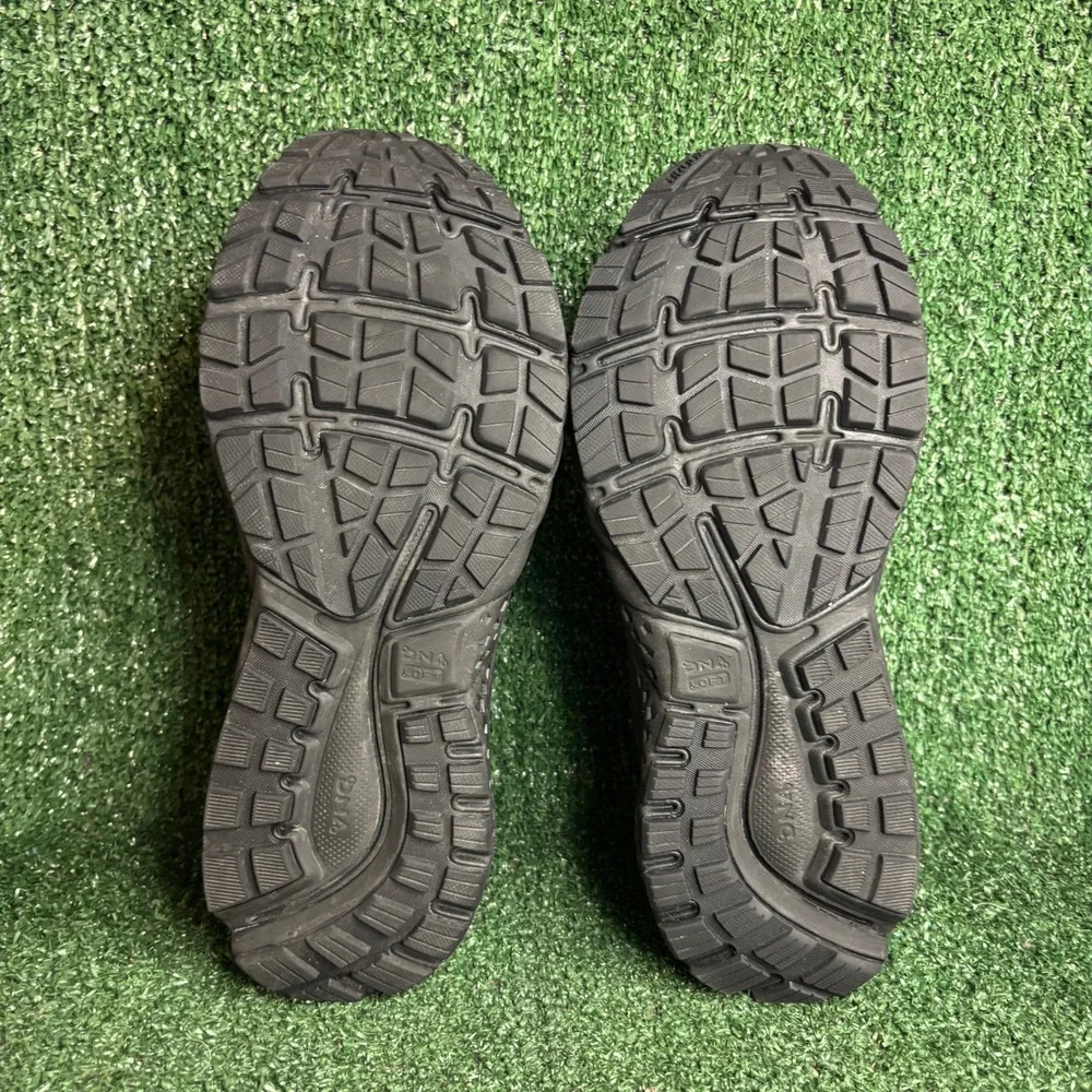Brooks Ghost 11 Running Cushioned Breathable Triple Black‎ Sneakers Mens Size 10